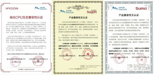 ChainSQL完成與海光、中科曙光、中科可控產品兼容性認證 開啟國產化數據庫新篇章